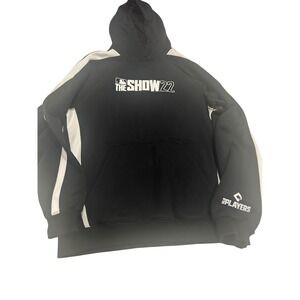 MLB The Show 22 Sport Tek Hoodie Pullover Black and White Gaming Sweatshirt 784
